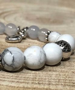 Alternative view of Strandperlen Armband JUIST white/white