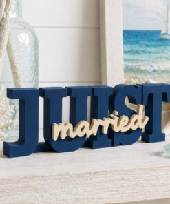 JUIST married – 3D-Schriftzug zum Aufstellen