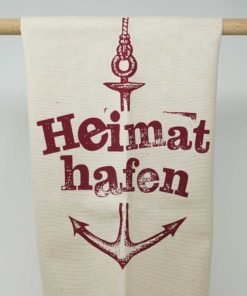 Alternative view of Geschirrtuch Heimathafen