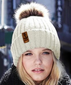 beanie pom creme2