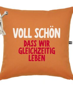 kissen outdoor voll schoen orange 2